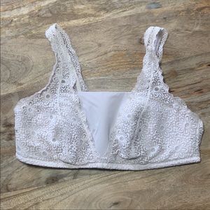 💓 AERIE Floral Lace Bralette